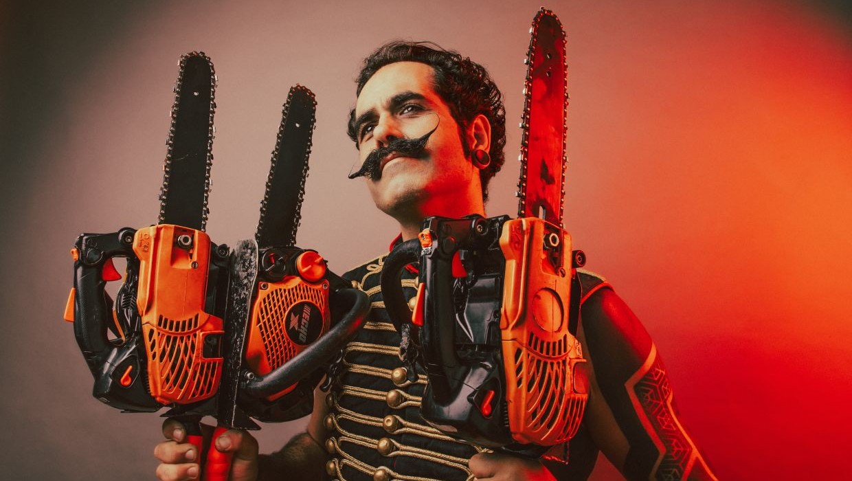 Clown bei einer Show vom Circus Flic Flac